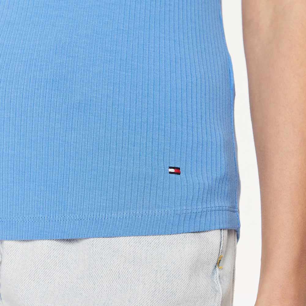 Slim Rib Tank - Blue*