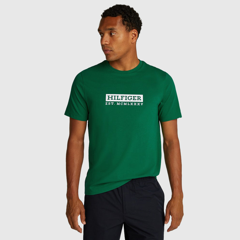 Colour To Colour Graphic Tee - Green*