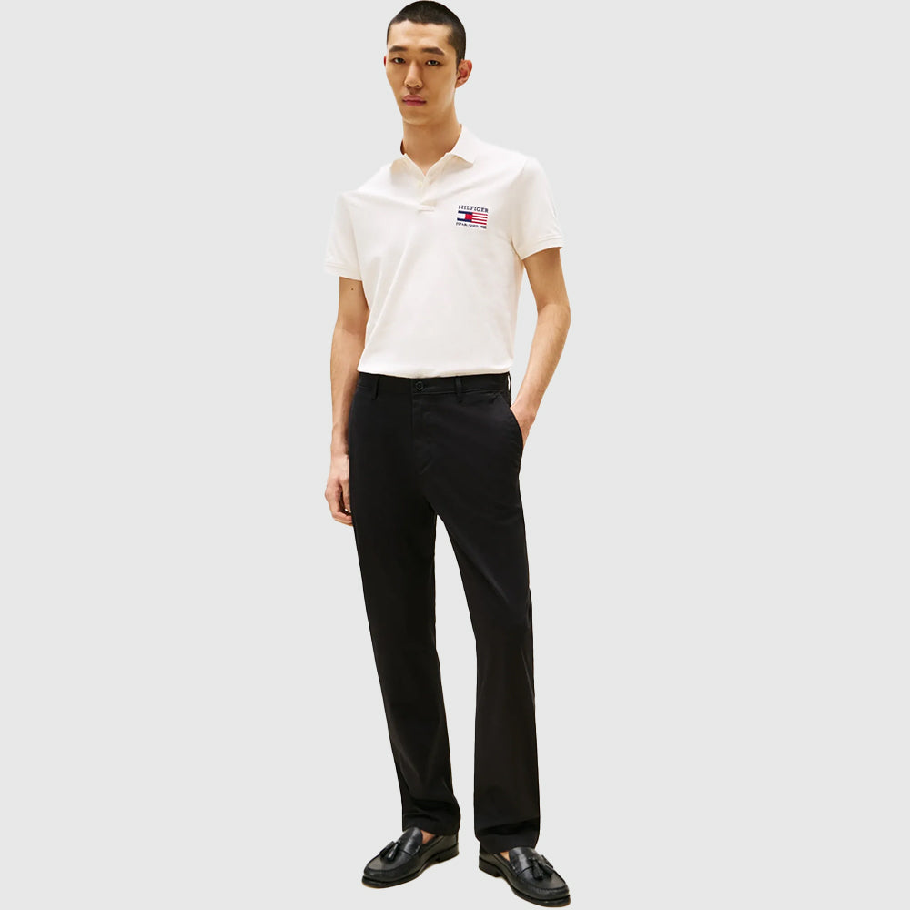 Flag Regular Polo - Ivory*