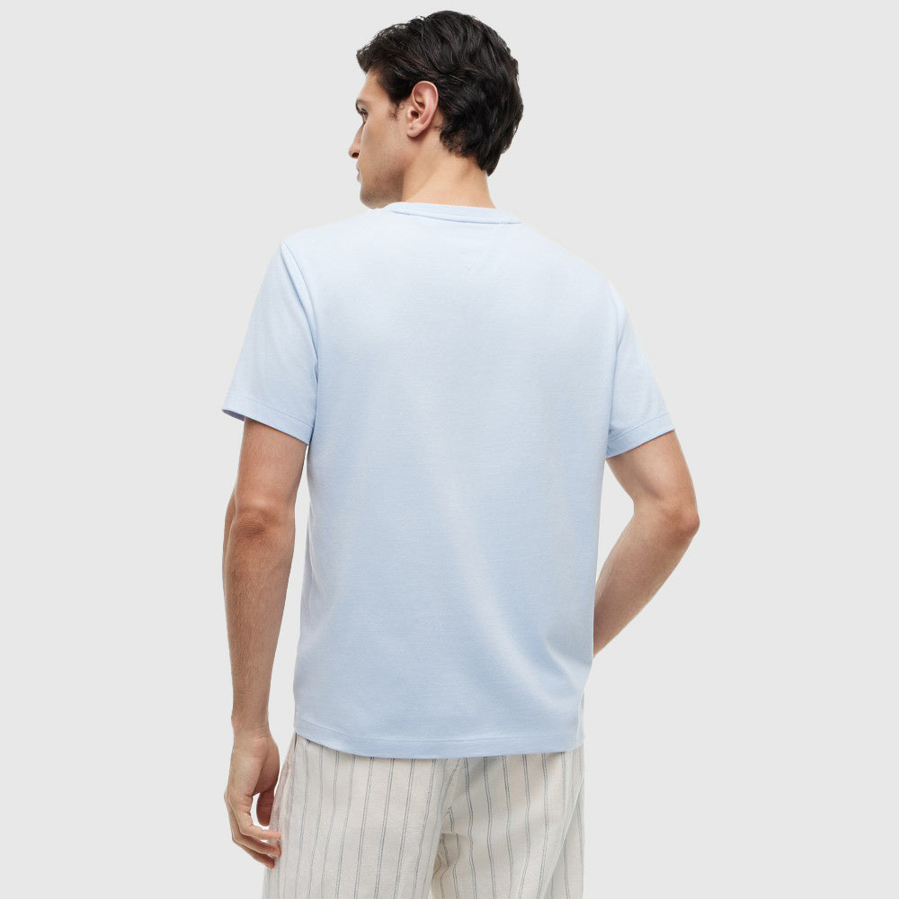Essential Solid T-Shirt - Light Blue*