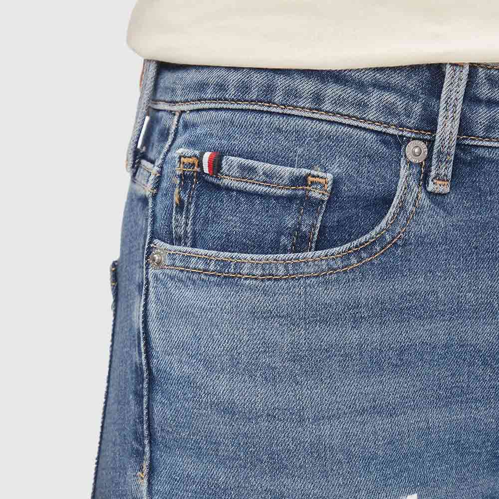 Bootcut Faded Jeans - Denim Light*