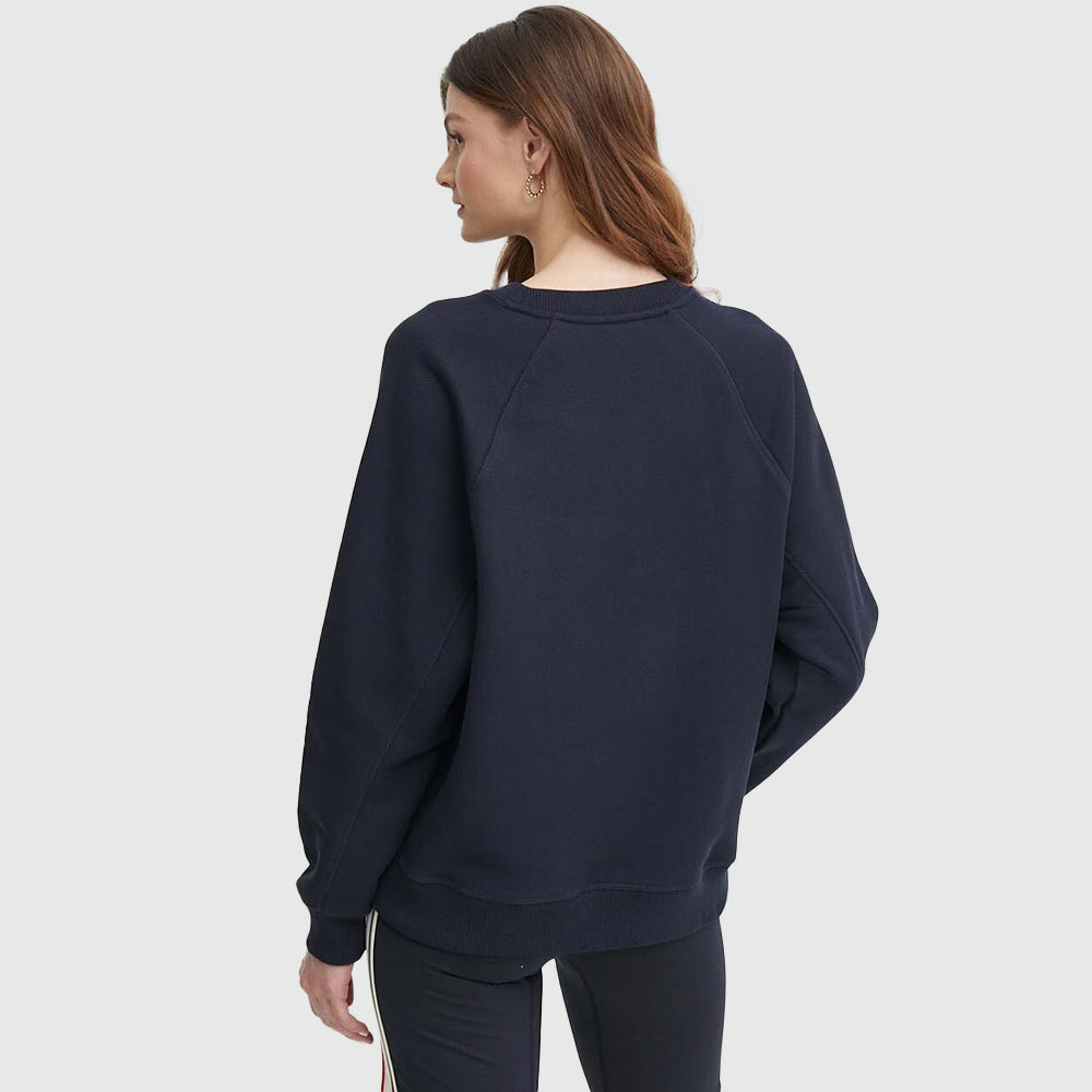 Relaxed Track Sweatshirt - Navy*