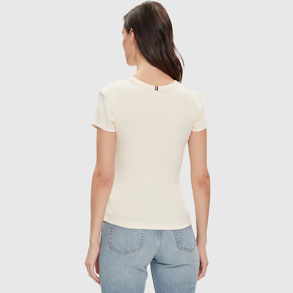 Slim Rib Scoop - Off White*