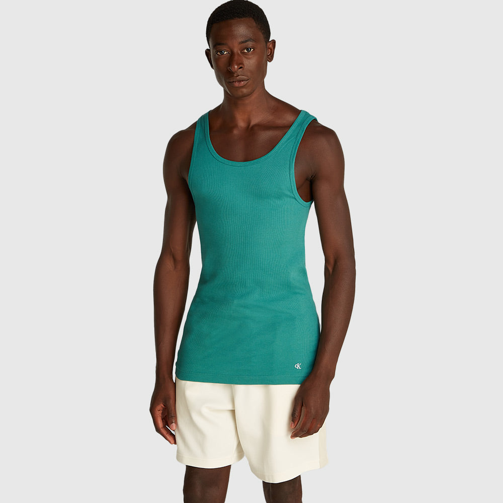 3 Pack Cotton Tank Tops - White Multi*