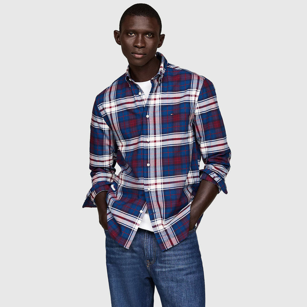 Tommy Hilfiger Tartan Shirt - Check |ThirdBaseUrban