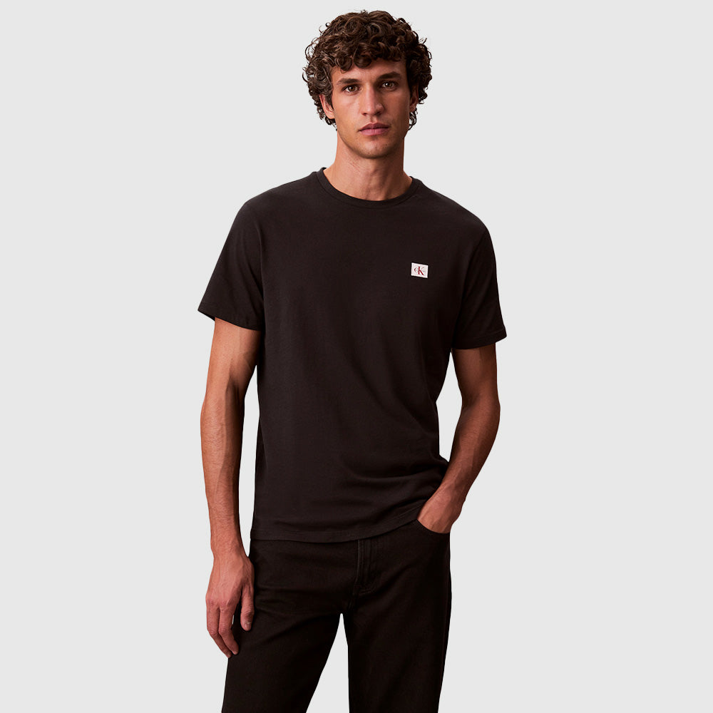Classic Cotton Badge T-shirt - Black