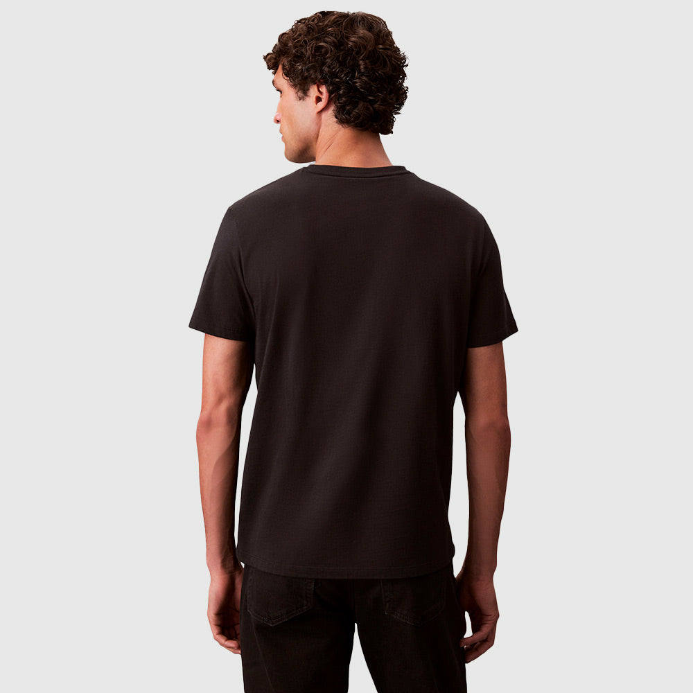 Classic Cotton Badge T-shirt - Black