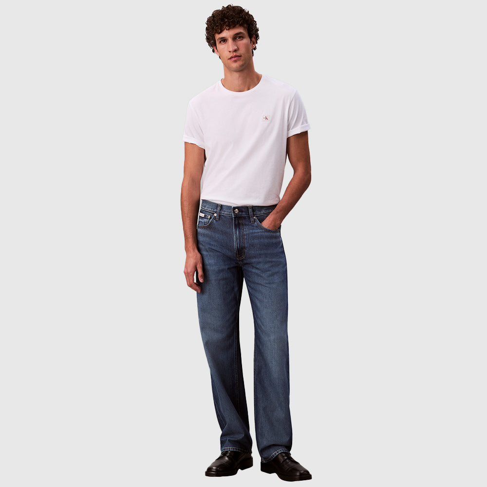 Classic Cotton Badge T-shirt - White