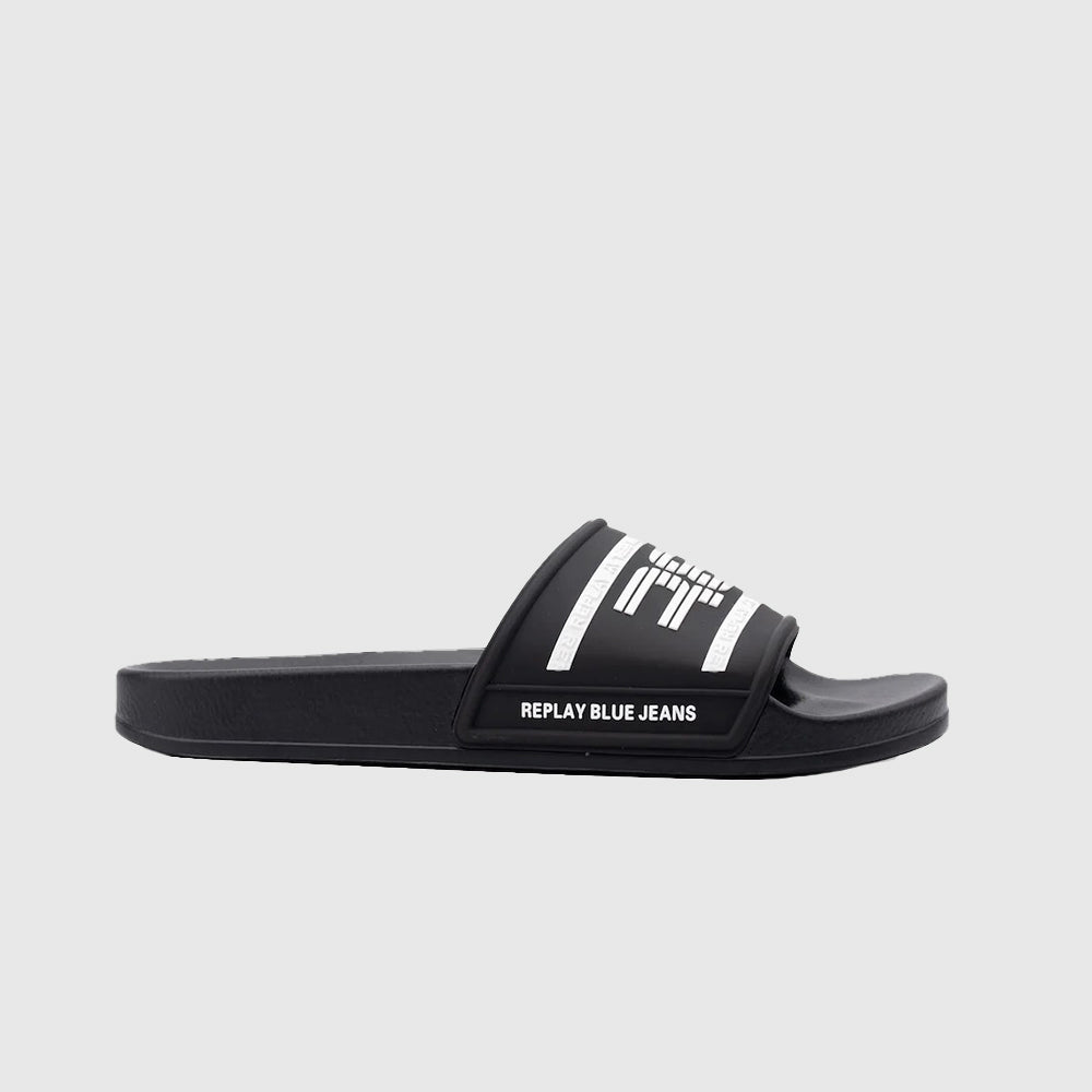 Up Graven Slide - Black/White