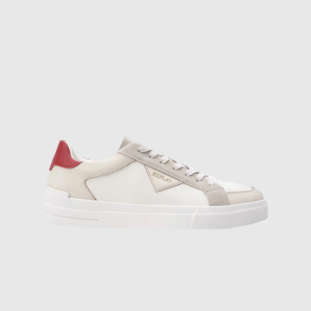 Evan Edit Sneaker - Ecru Multi