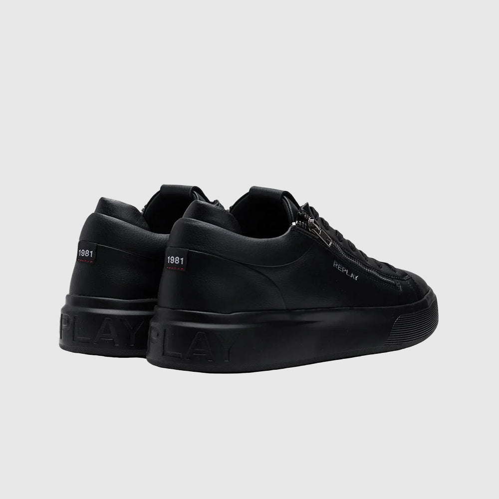 Notting Zip Sneaker - Black