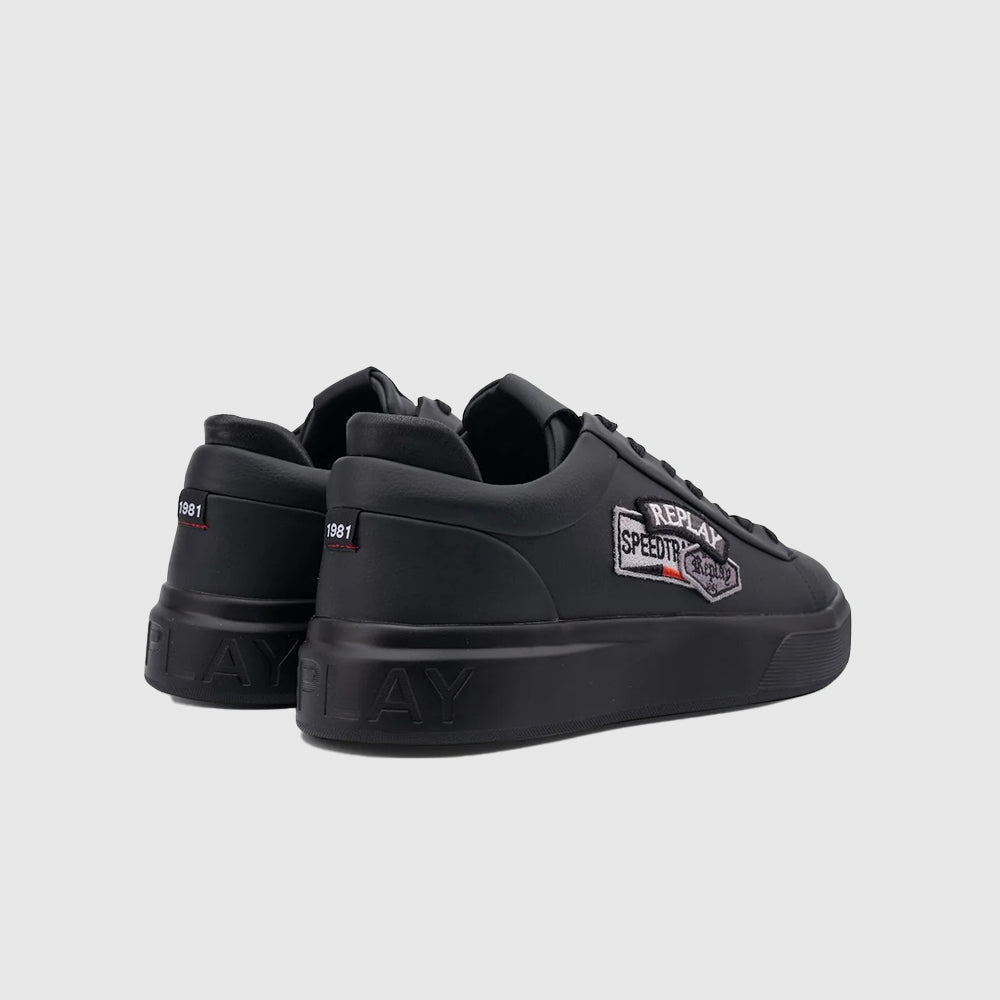 Notting Badges Sneaker - Black