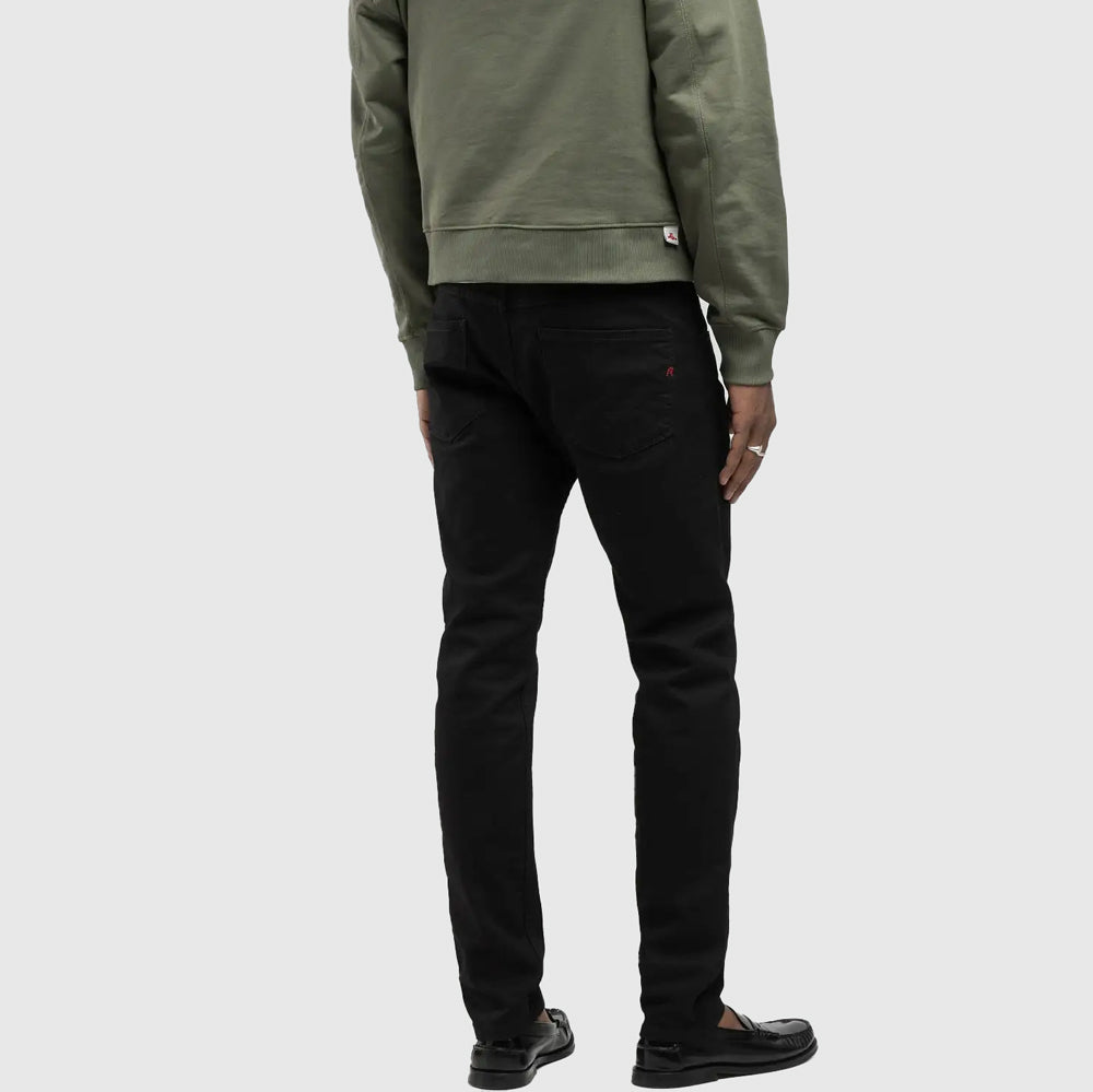 Anbass Powerstretch Denim Jeans- Black