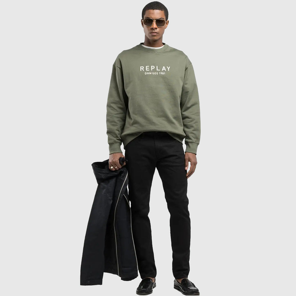 Anbass Powerstretch Denim Jeans- Black