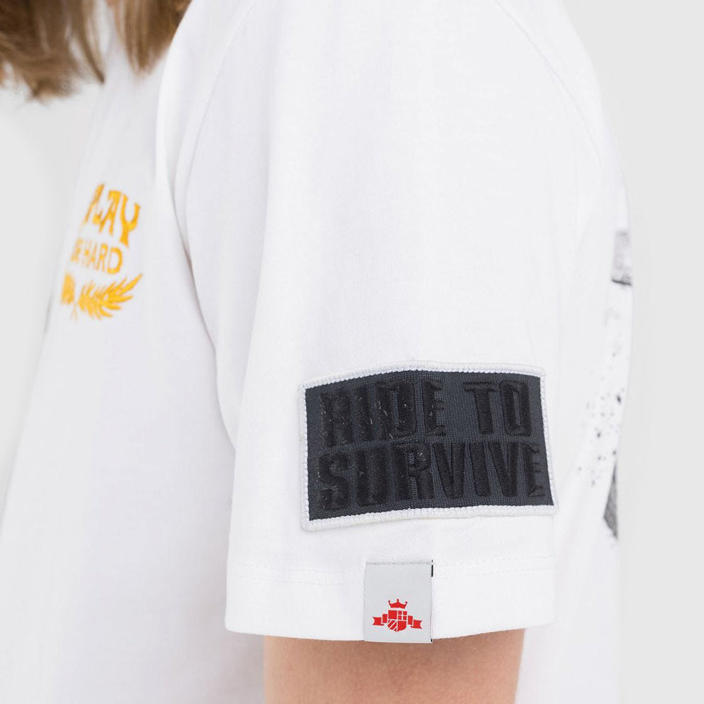 Badge Graphic T-Shirt - White