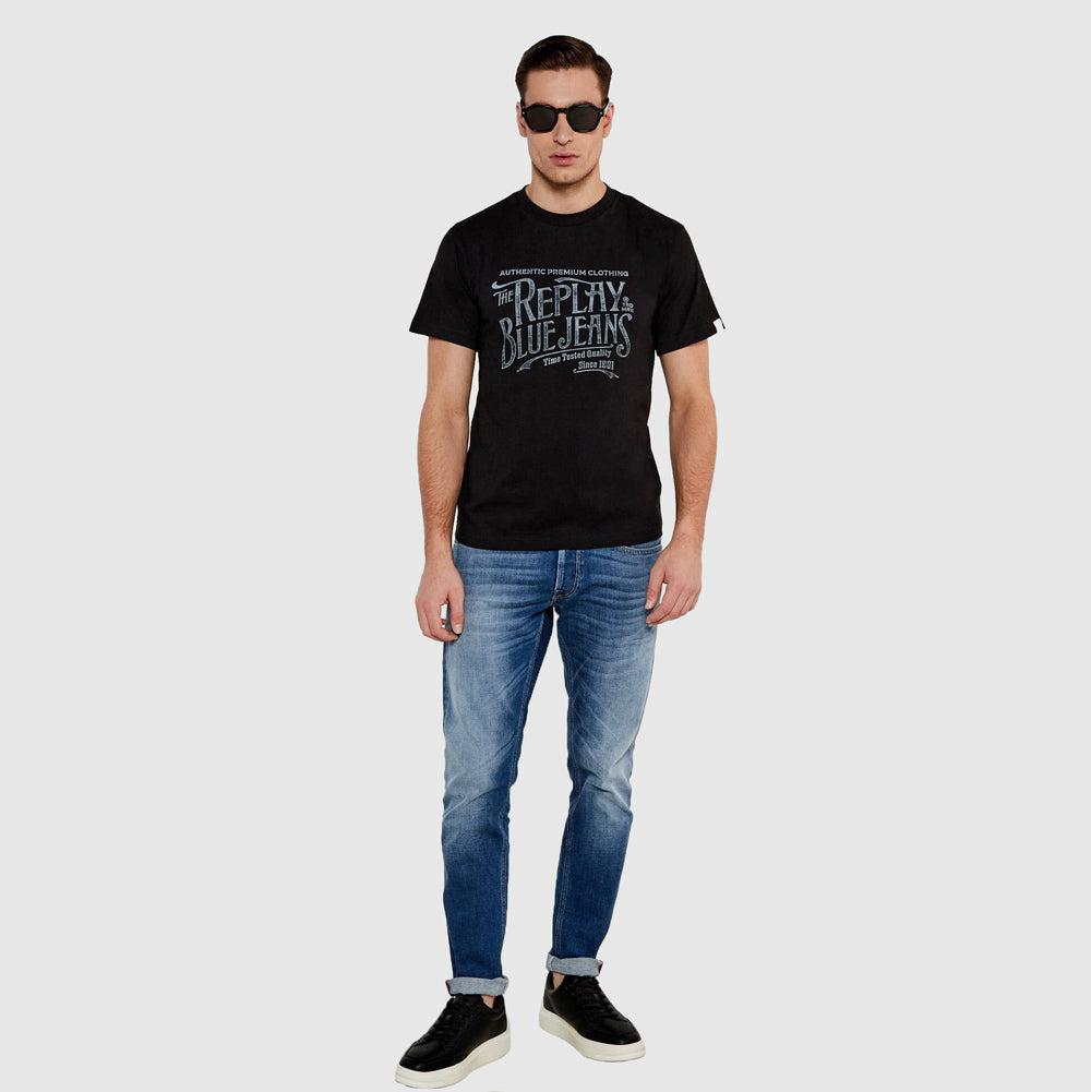 Basic Jersey T-Shirt - Navy