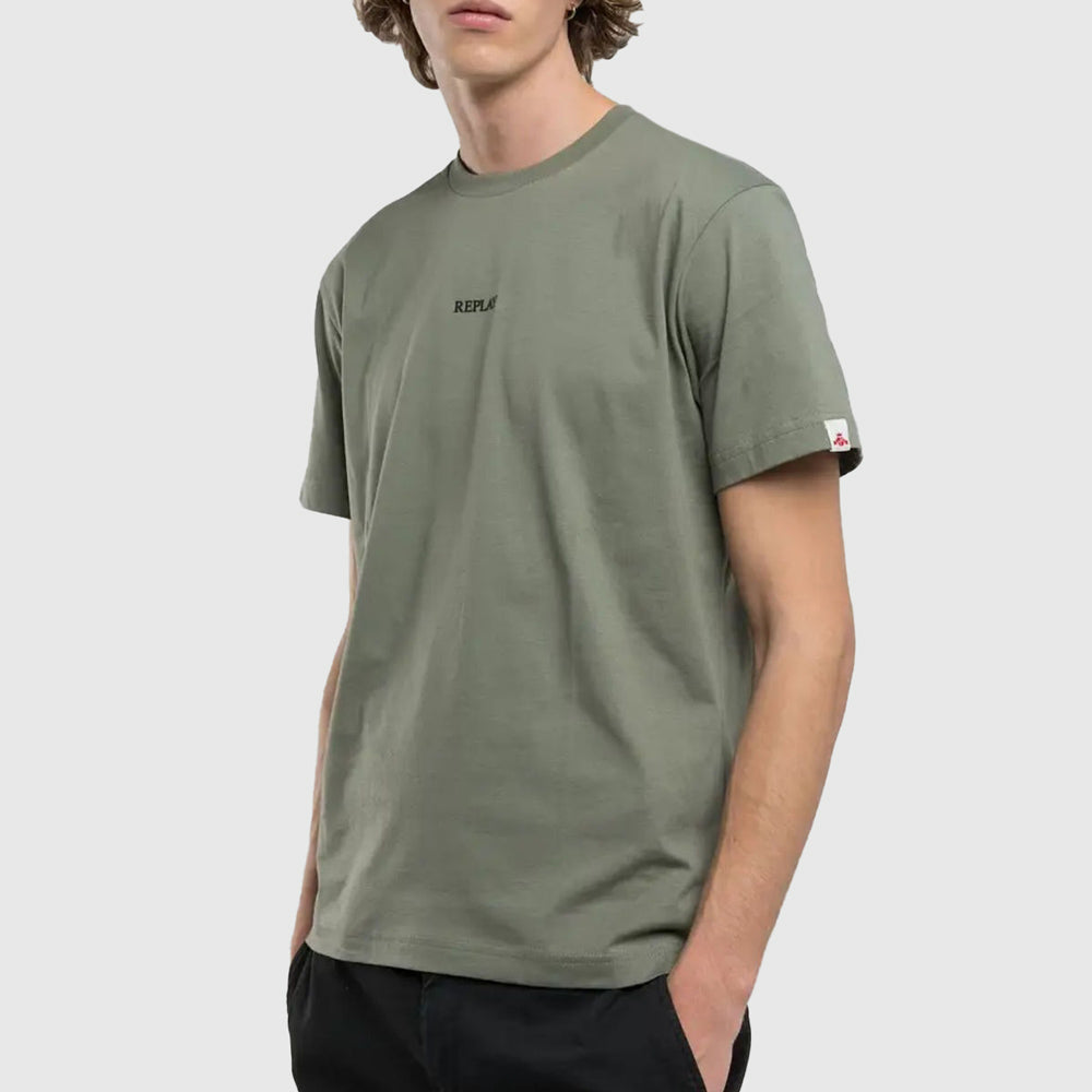 Replay Basic Jersey 30/1 T-Shirt - Sage |ThirdBaseUrban