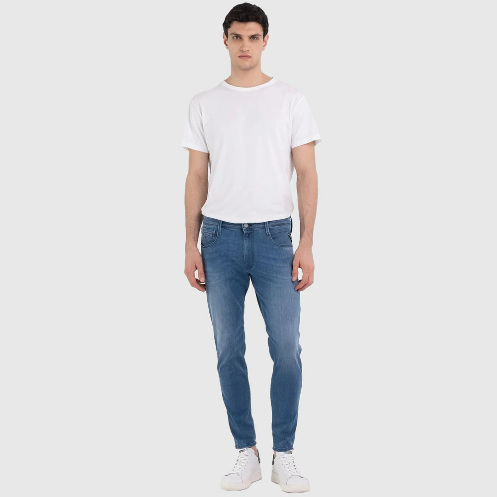 Replay Soft Indigo Stretch Denim - Denim Medium | ThirdBaseUrban
