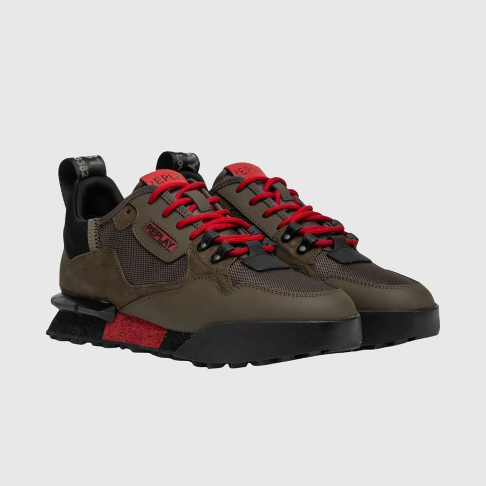 Replay Field Speed H Sa Sneaker - Green |ThirdBaseUrban