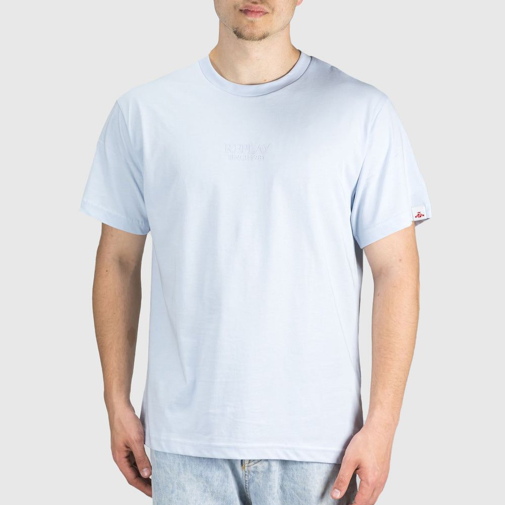 Replay Organic Cotton T-Shirt - Grey |ThirdBaseUrban