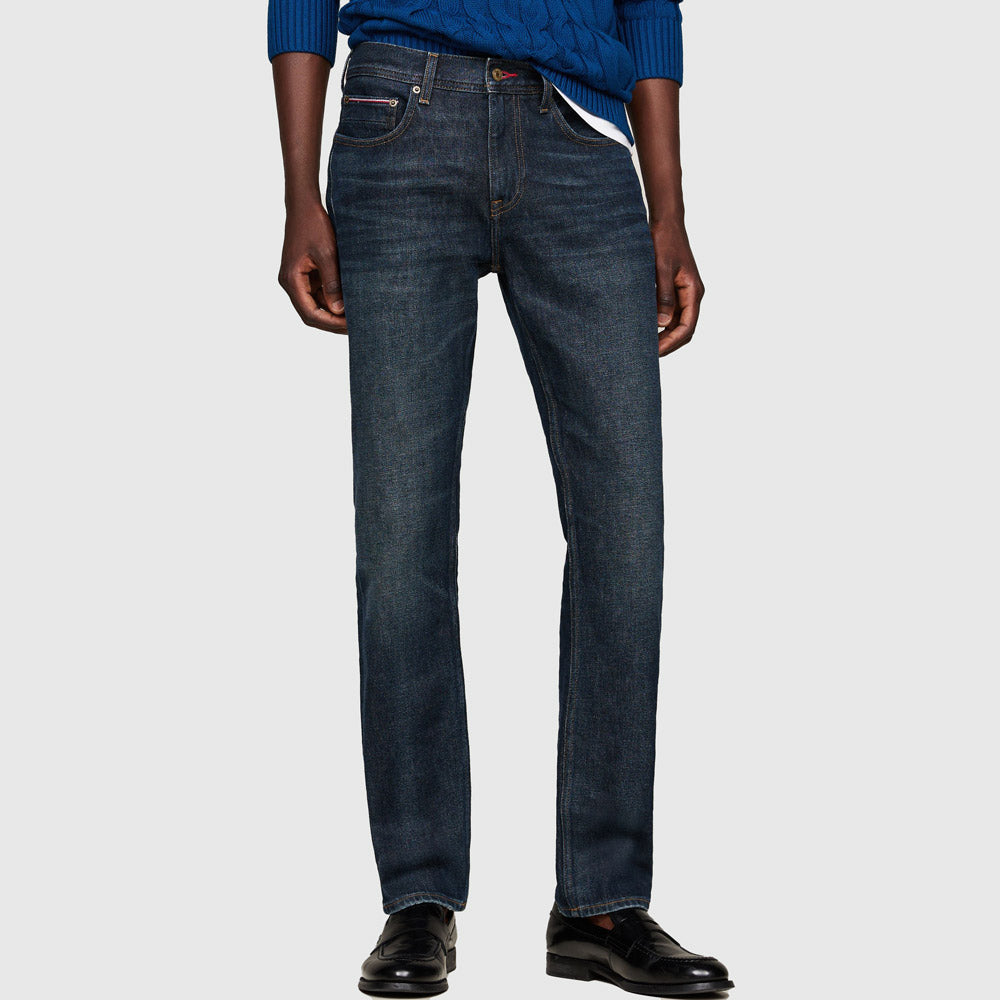 Tommy Hilfiger Straight Denton  Indigo Jeans - Denim Dark |ThirdBaseUrban