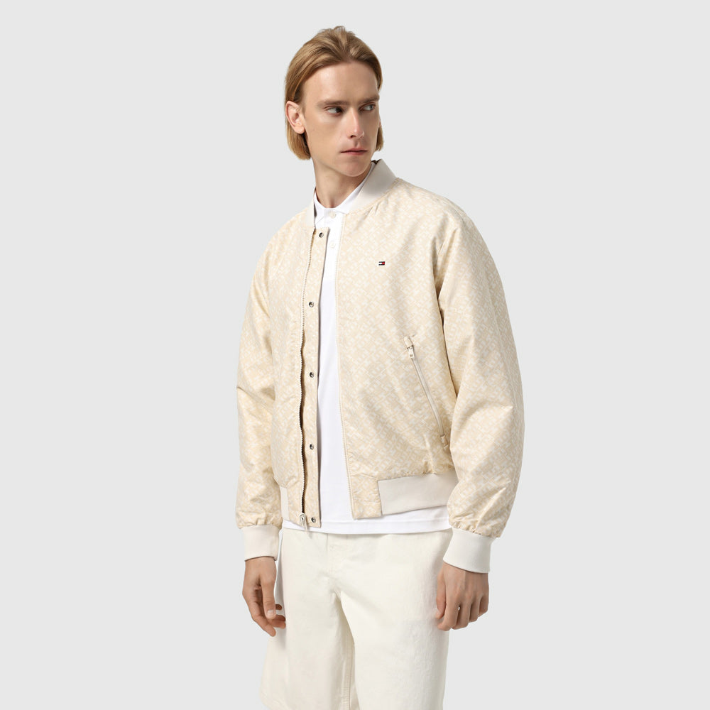 Reversible Bomber Jacket - Sandalwood
