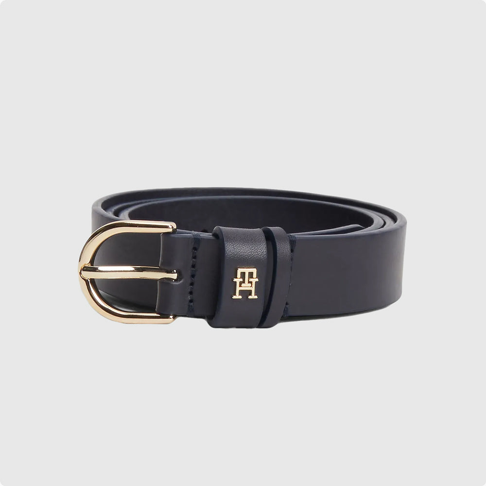 Tommy Hilfiger Essential Effortless Belt - Navy |ThirdBaseUrban