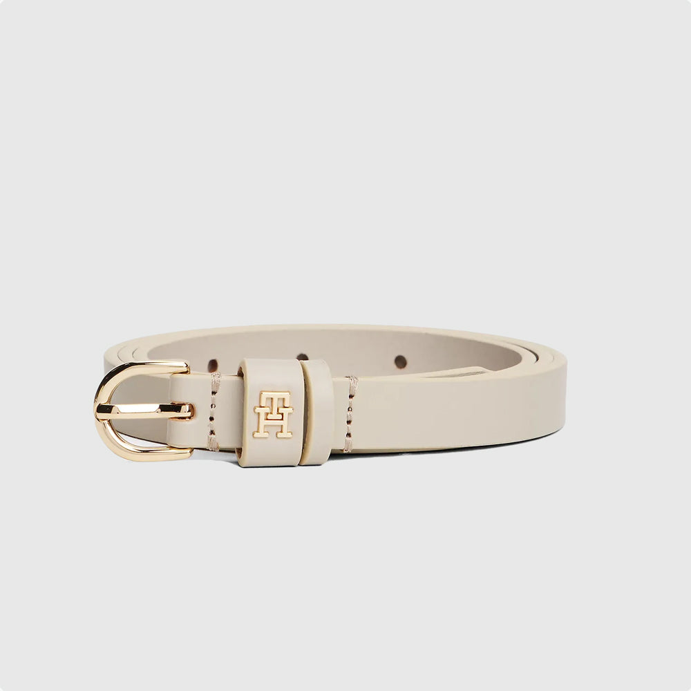 Tommy Hilfiger Accessential Effortless 1.5 Belt - Beige |ThirdBaseUrban
