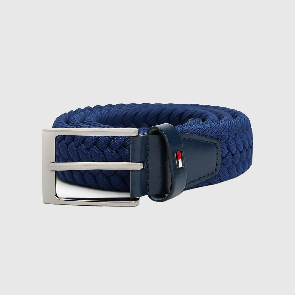 Tommy Hilfiger Acclayton Elastic Belt - Navy |ThirdBaseUrban