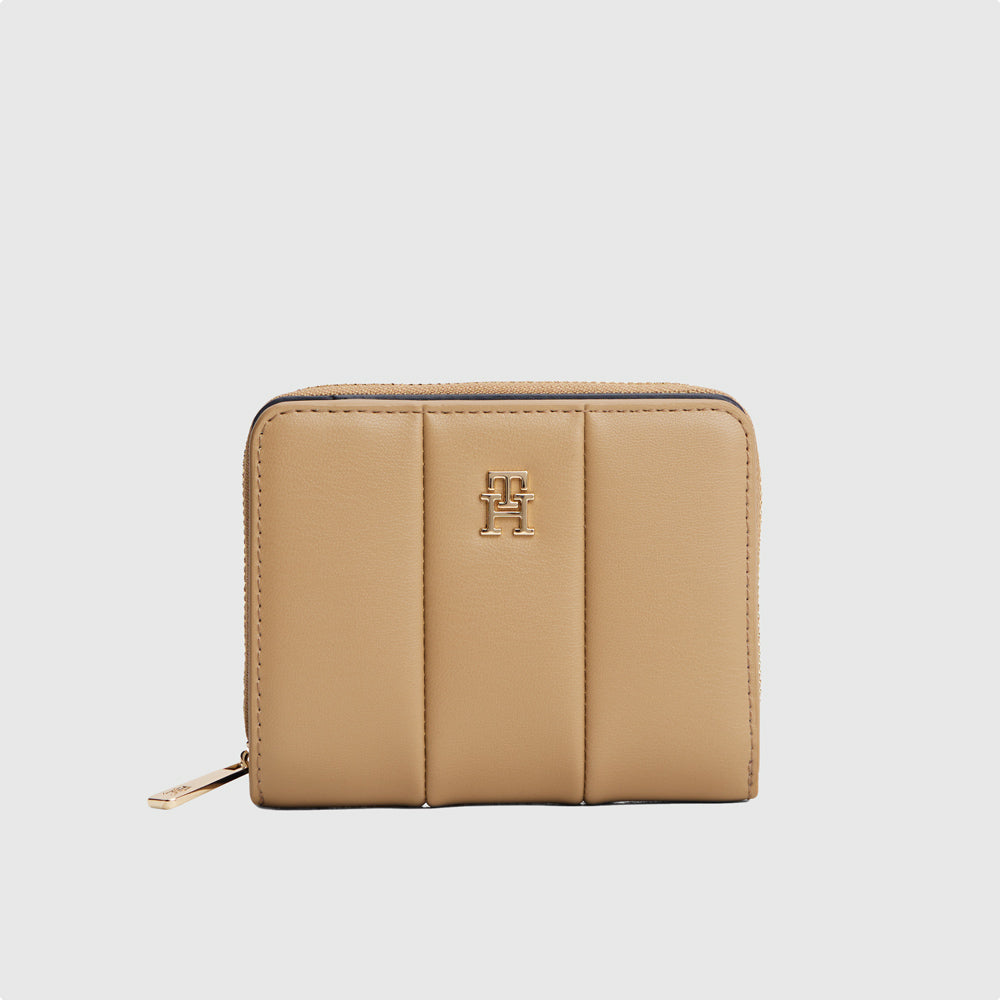 Tommy Hilfiger Icon Quilted Wallet - Safari Canvas |ThirdBaseUrban