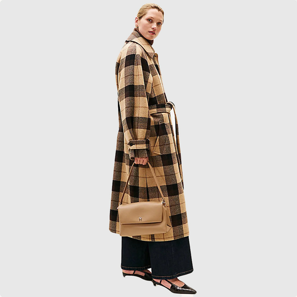 Modern Shoulder Bag - Safari Canvas