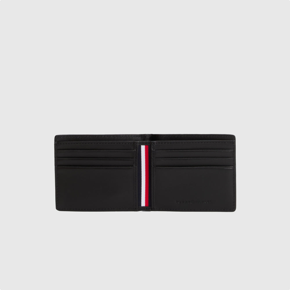 Woven Texture Mini  Wallet - Black