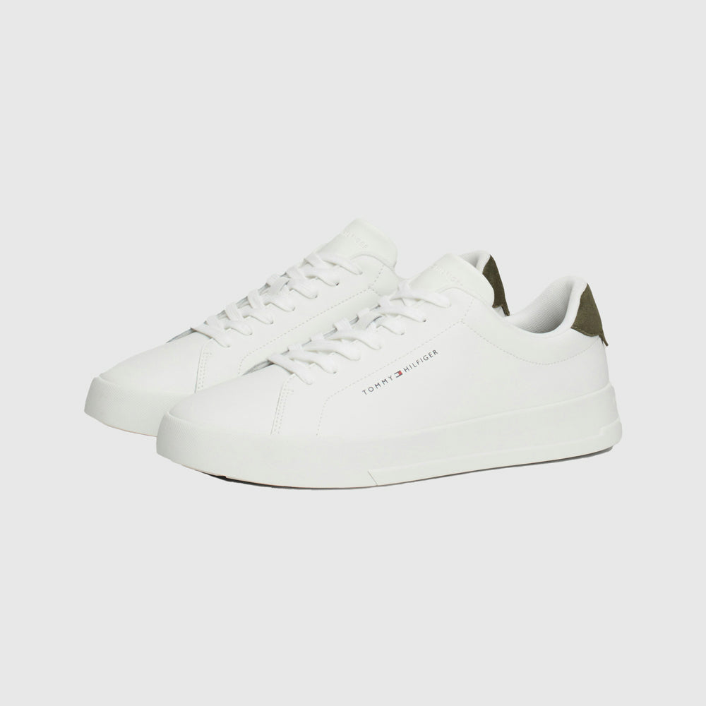 Court Leather Sneaker - White