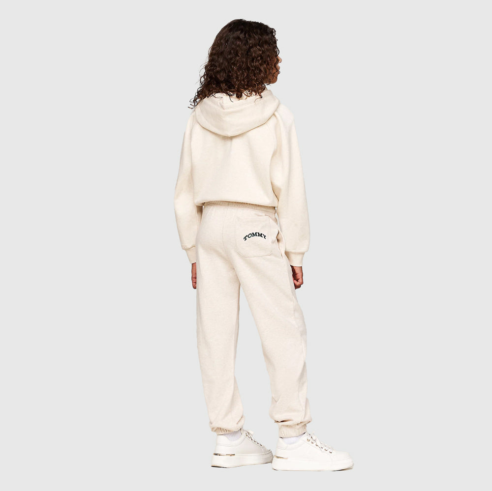 Kids Tommy Foil Sweatpants - Cream