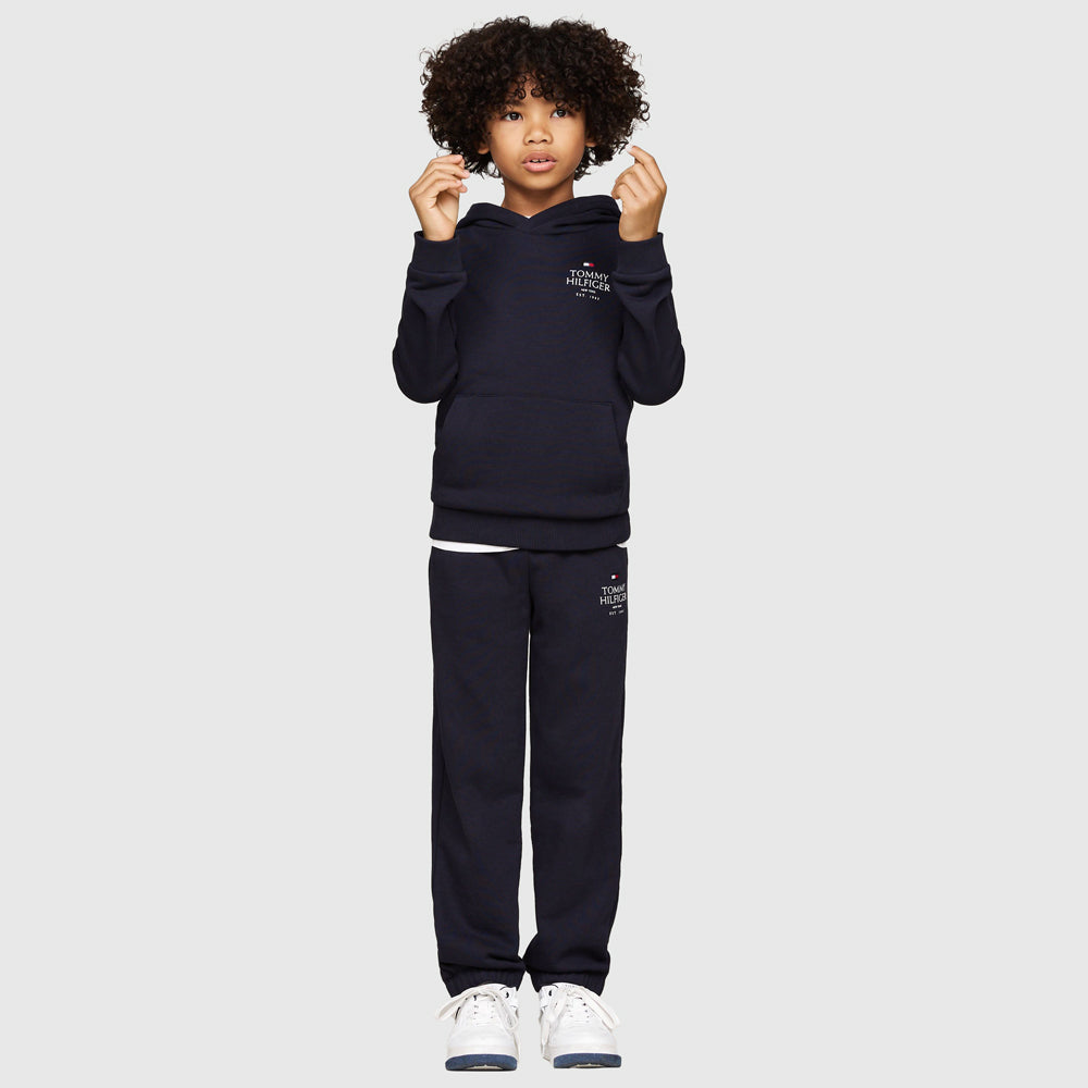 Tommy Hilfiger Kids Print Hoodie - Navy |ThirdBaseUrban