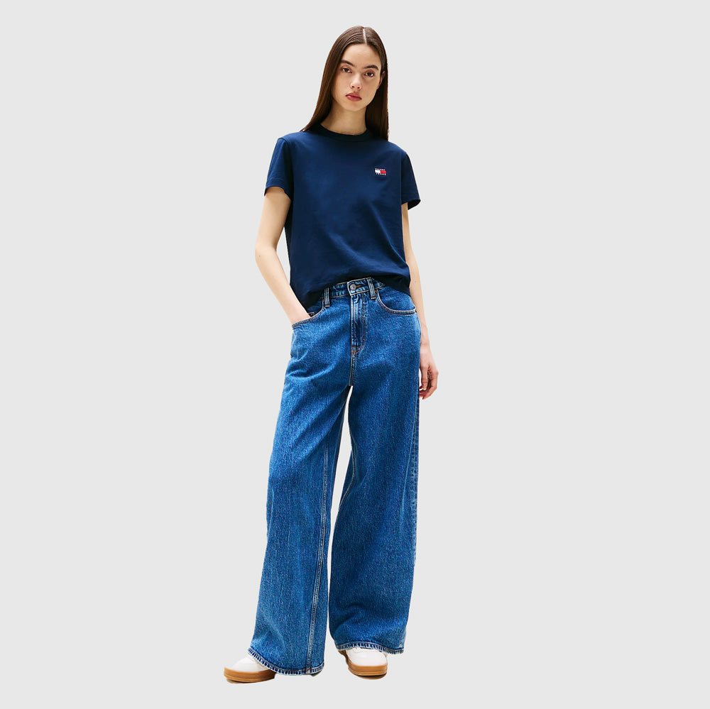 Regular Badge T - Shirt - Navy