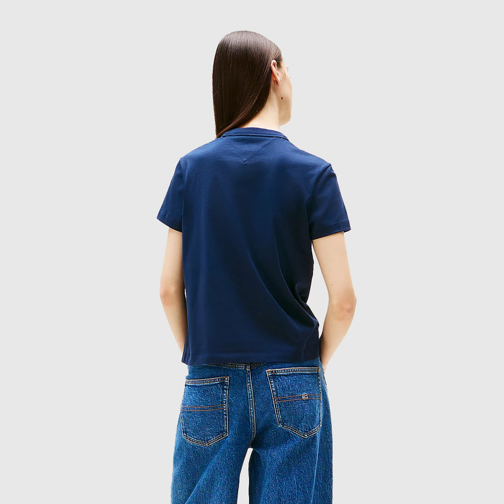 Regular Badge T - Shirt - Navy