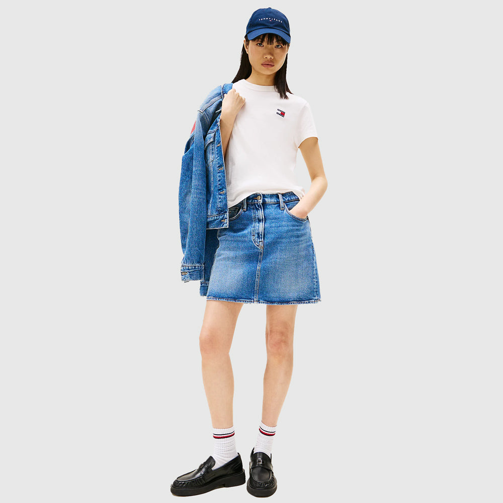 Regular Badge T- Shirt - Ecru