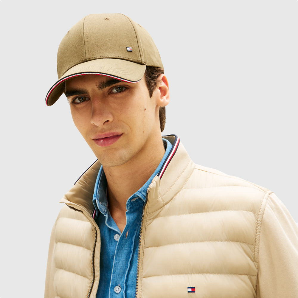 Tommy Hilfiger Corporate 6 Panel Cap - Olive Green |ThirdBaseUrban