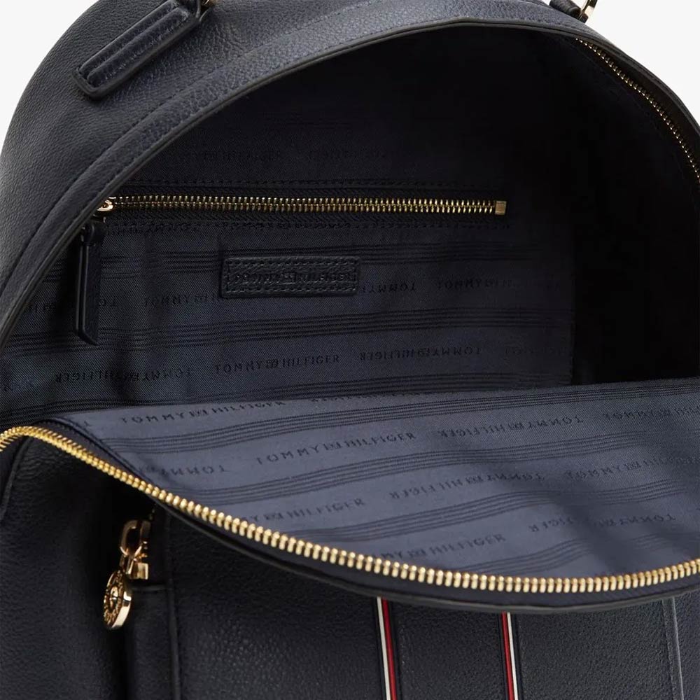 Textured backpack - Navy