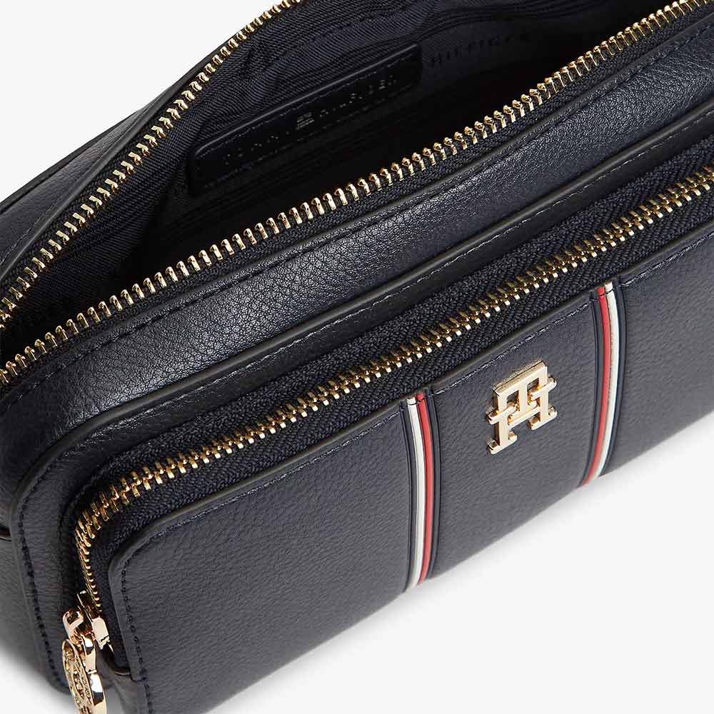 Signature Shoulder Camera Bag - Navy