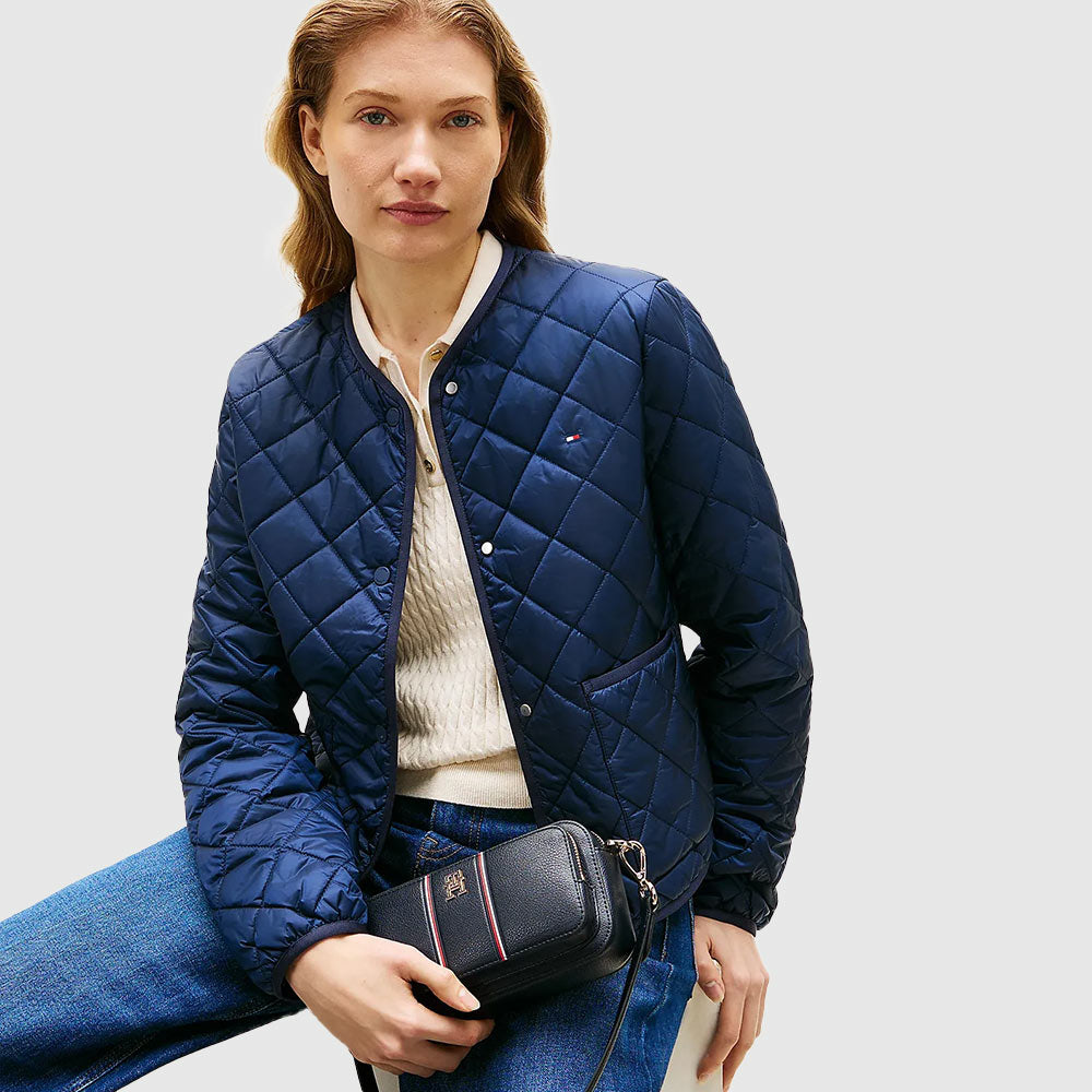 Signature Shoulder Camera Bag - Navy
