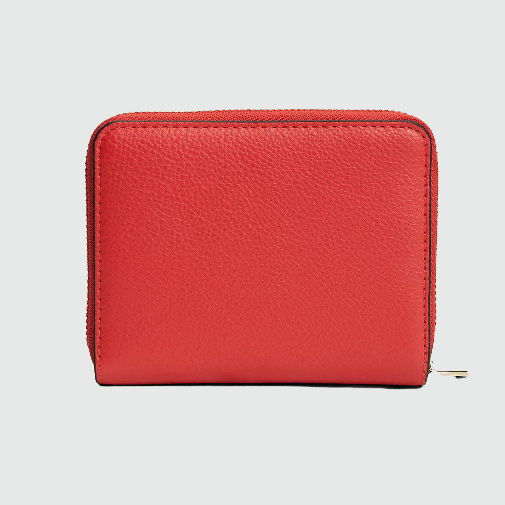 Hilfiger Icon Zip-Around Flap Wallet - Red