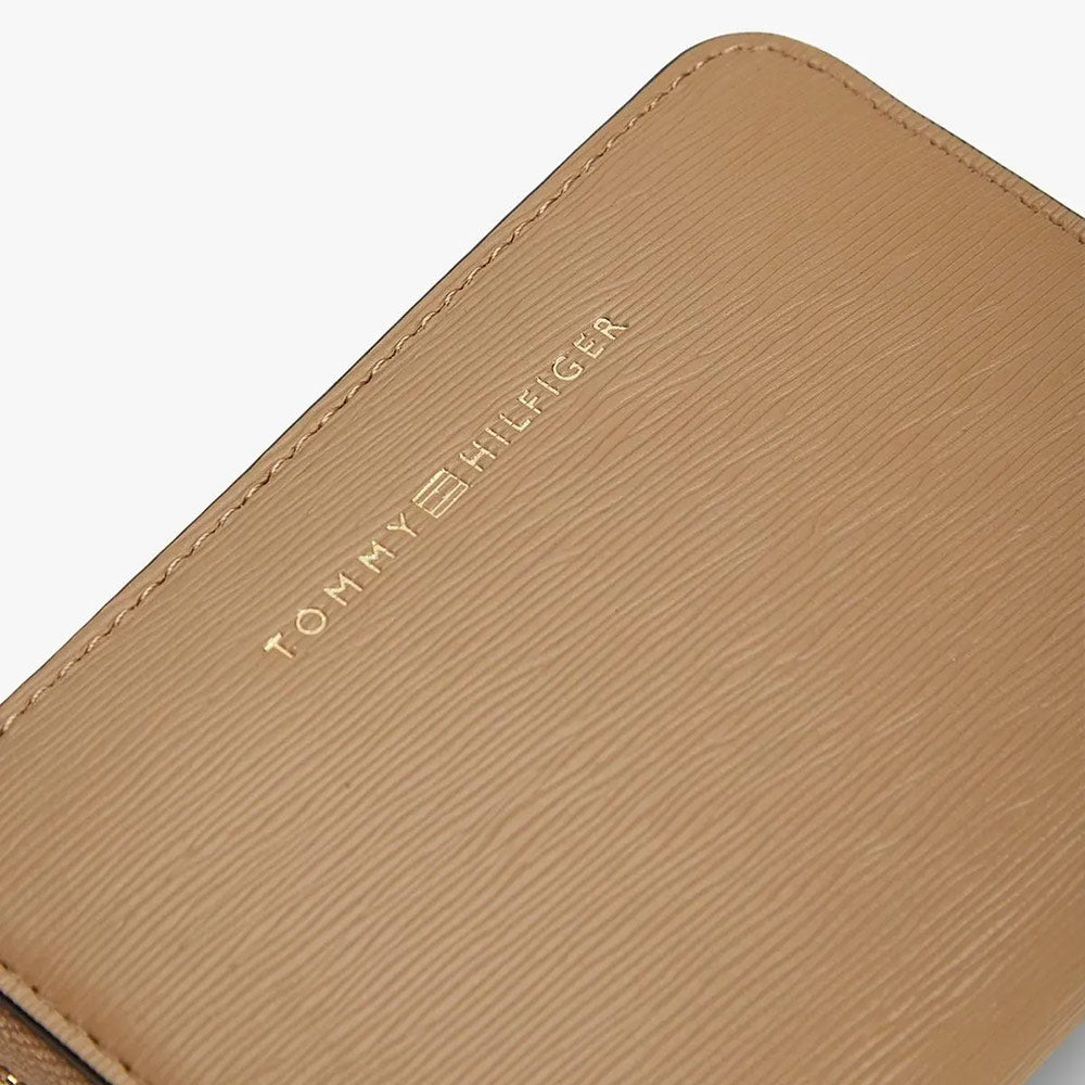 Textured Beige Wallet - Safari Canvas