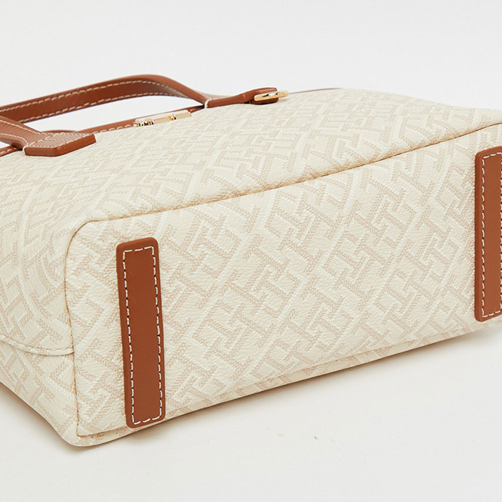 Monoplay Mini Tote Bag - Beige