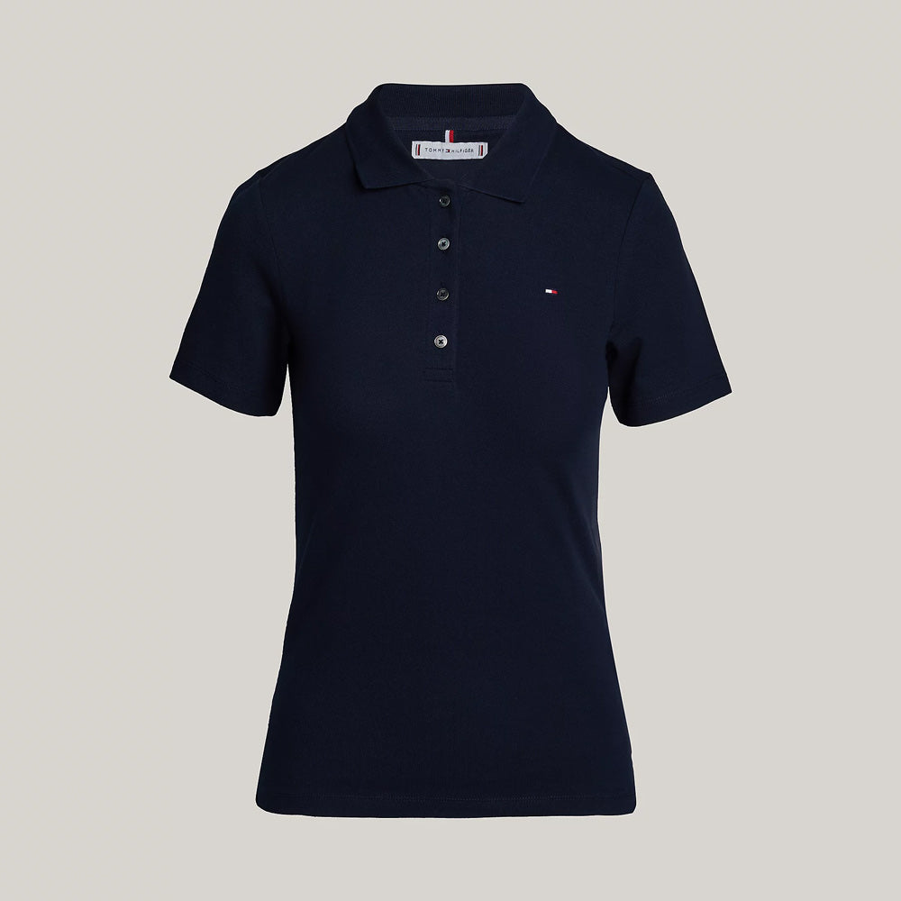 Tommy Hilfiger 1985 Slim Pique Golfer - Navy