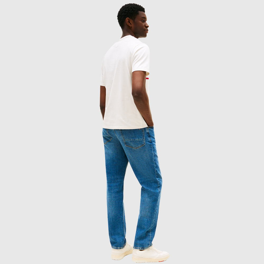 Americana Colourblock T - Shirt - Ivory