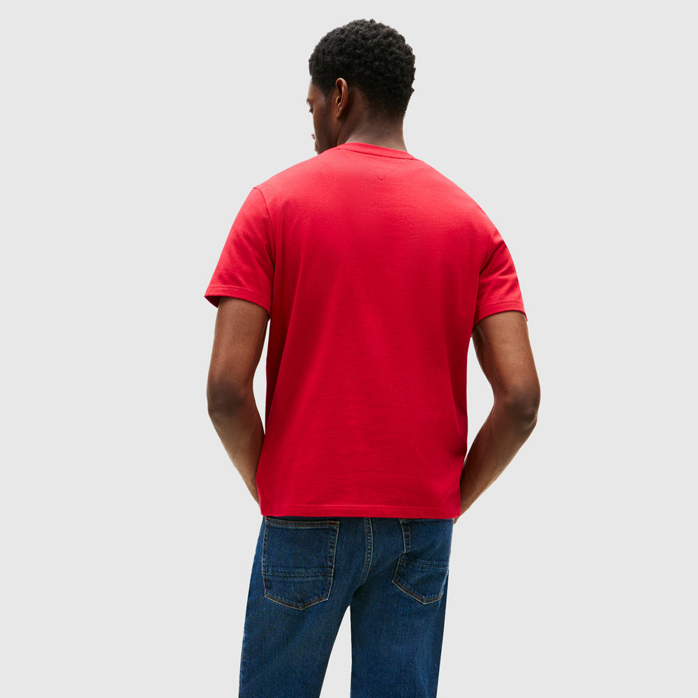 Americana Flag Box T - Shirt - Red