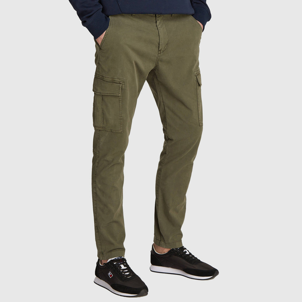 Tommy Hilfiger Austin Lightweight Cargo - Olive |ThirdBaseUrban