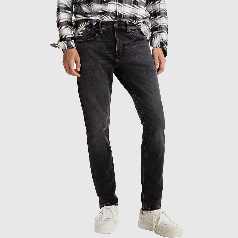 Tommy Hilfiger Austin Slim Jeans - Denim Black |ThirdBaseUrban
